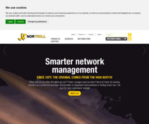 Nortroll.no(Smarter network management) Screenshot
