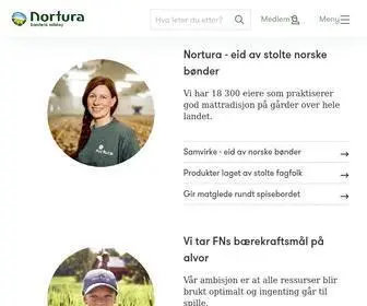 Nortura.no(Bondens selskap) Screenshot