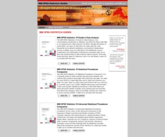 Norusis.com(IBM SPSS Statistics Guides) Screenshot