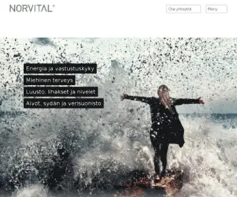 Norvital.com(Domenenavnet er parkert hos) Screenshot