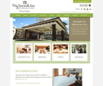 Norwalkinn.com(Norwalk Inn & Conference Center) Screenshot