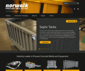 Norwalkprecastmolds.com(Norwalk Precast Molds) Screenshot