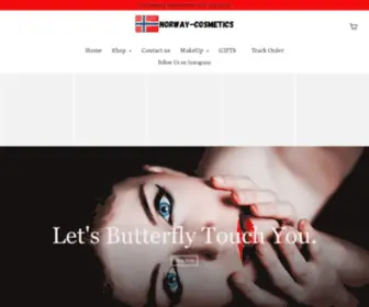 Norway-Cosmetics.com(Create an Ecommerce Website and Sell Online) Screenshot