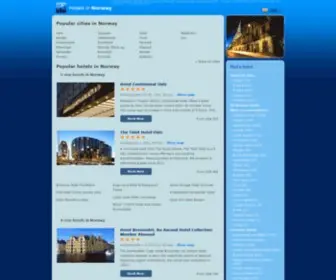 Norwayhotel.net(Norway hotels & apartments) Screenshot