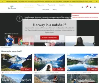 Norwaynutshell.com(Norway in a nutshell) Screenshot
