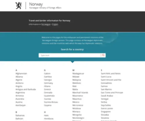 Norway.or.kr(Norway) Screenshot