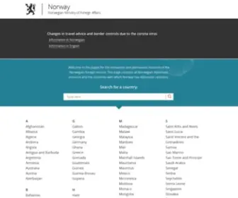 Norway.org.uk(The official site in the UK) Screenshot