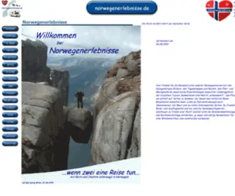 Norwegenerlebnisse.de(Norwegenerlebnisse) Screenshot