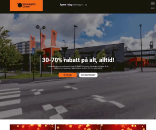 Norwegianoutlet.no(Norwegian Outlet) Screenshot