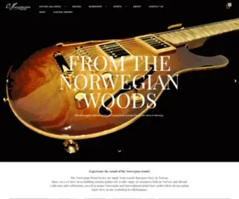 Norwegianwoodseries.com(Norwegian Wood Series Guitars) Screenshot