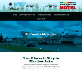 Norwestermotorinn.ca(Two Places to Stay in Meadow Lake) Screenshot