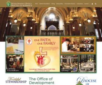 Norwichdiocesedevelopment.org(Development Office) Screenshot