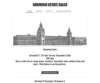 Norwichestatesales.com(Norwich Estate Sales) Screenshot