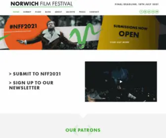 Norwichfilmfestival.co.uk(Norwich Film Festival) Screenshot