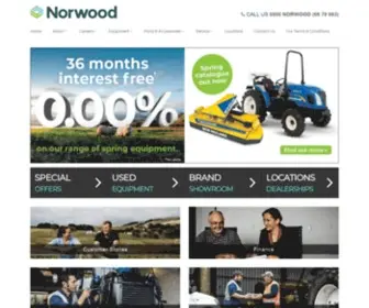 Norwood.co.nz(Norwood NZ's leading supplier of farm machinery) Screenshot