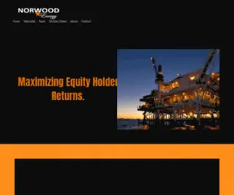 Norwoodenergycorp.net(Mineral Rights) Screenshot