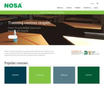 Nosa.co.za(NOSA Training) Screenshot