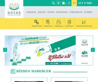 Nosab.org.tr(Nilüfer Organize Sanayi Bölgesi) Screenshot