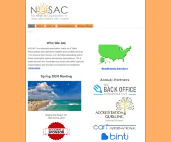 Nosac.org(NOSAC) Screenshot