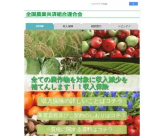 Nosai-Zenkokuren.or.jp(全国農業共済組合連合会) Screenshot