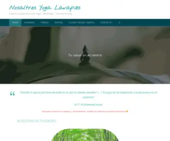 Nosaltresyogalavapies.org(Nosaltres Yoga Lavapiés) Screenshot