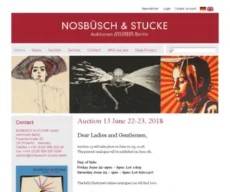 Nosbuesch-Stucke.berlin(Nosbüsch) Screenshot