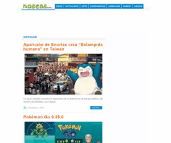 Noseas.com(Weblog de diversos temas de actualidad) Screenshot