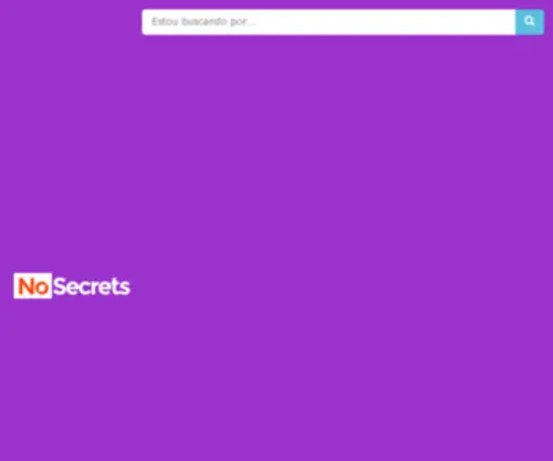 Nosecrets.com.br(As melhores ofertas da internet) Screenshot