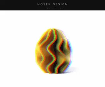 Nosekdesign.com(3D Printing) Screenshot