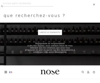 Noseparis.com(Nose Paris) Screenshot