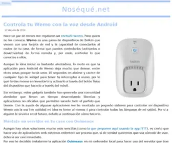 Noseque.net(Forsale Lander) Screenshot