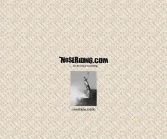 Noseriding.com(Surf) Screenshot