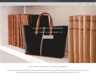 Nosetta.com(Nosetta Luxury Accessories from Lake Como) Screenshot