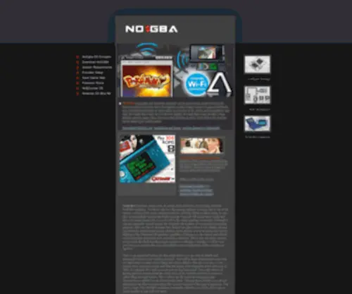 Nosgba.com(DS Rom Emulator Download) Screenshot