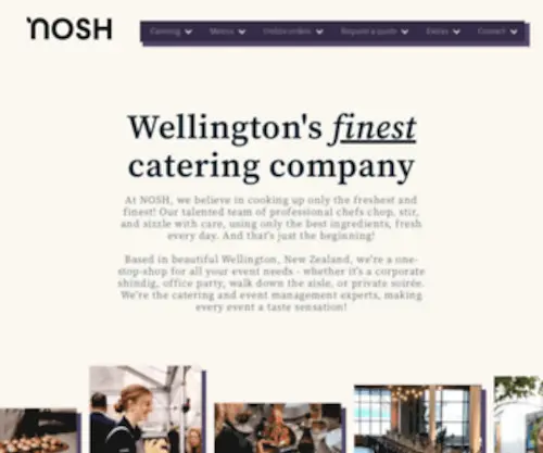 Nosh.co.nz(Nosh) Screenshot