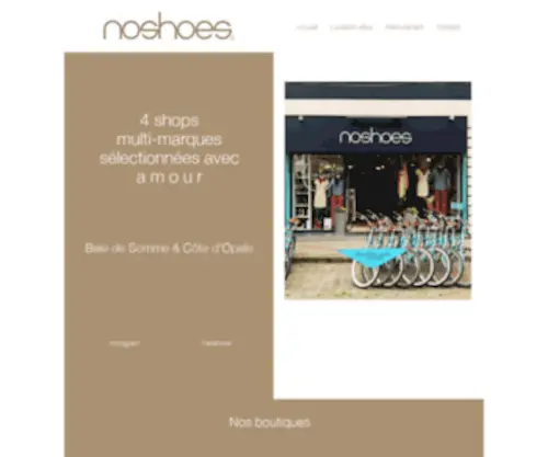 Noshoes.fr(Accueil) Screenshot
