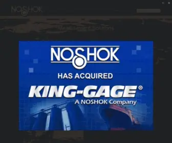 Noshok.com(NOSHOK, Inc) Screenshot