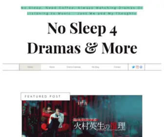 Nosleep4Dramas.com(Asian Dramas) Screenshot