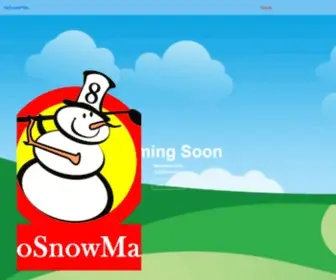 Nosnowman.com(More than just a Golf shirt) Screenshot