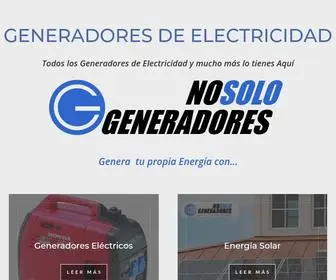 Nosologeneradores.com(Todos los Generadores de Electricidad: Gasolina) Screenshot