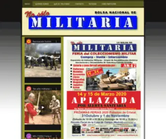 Nosolomilitaria.es(Feria Militaria madrid) Screenshot