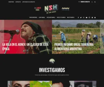 Nosonhoras.com.ar(15 años) Screenshot