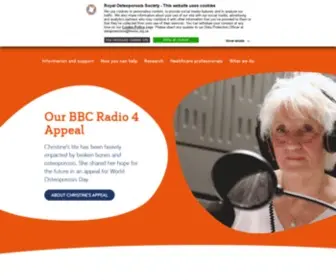 Nos.org.uk(National Osteoporosis Society) Screenshot