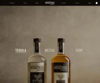 Nosotrostequila.com(Nosotros Tequila) Screenshot