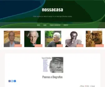 Nossacasa.net(Poemas e Biografias) Screenshot