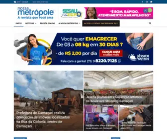 Nossametropole.com.br(Metrópole) Screenshot