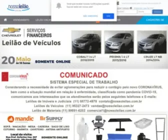 Nossoleilao.com.br(Leilão) Screenshot