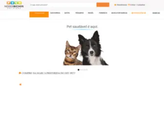 Nossosbichospet.com.br(Pet Shop Online Nossos Bichos Pet Store) Screenshot