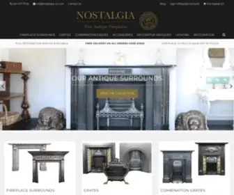 Nostalgia-UK.com(Antique Fireplaces) Screenshot