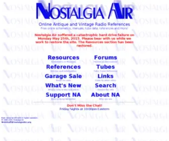 Nostalgiaair.org(Nostalgia Air) Screenshot